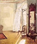 Adolph von Menzel The French Window oil on canvas